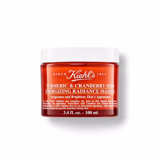 Kiehl's Rozjasňujúca a osviežujúca pleťová maska Turmeric & Cranberry Seed (Energizing Radiance Masque) 100 ml