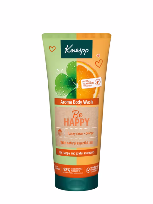 Kneipp Sprchový gél Be Happy Aróma Body Wash 200 ml
