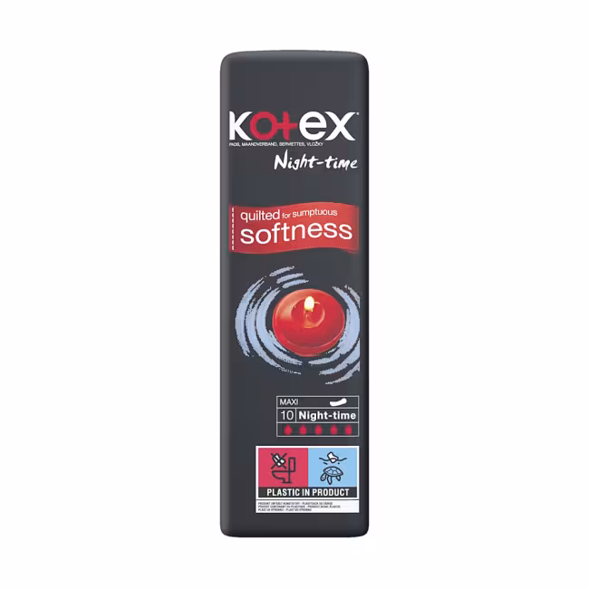 KOTEX Maxi Night vložky 10 ks