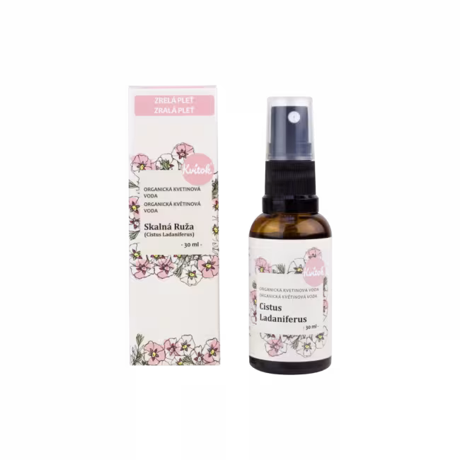 Navia / Kvítok Kvítok Pleťová Organická Voda 30 ml - Cistus Ladaniferus