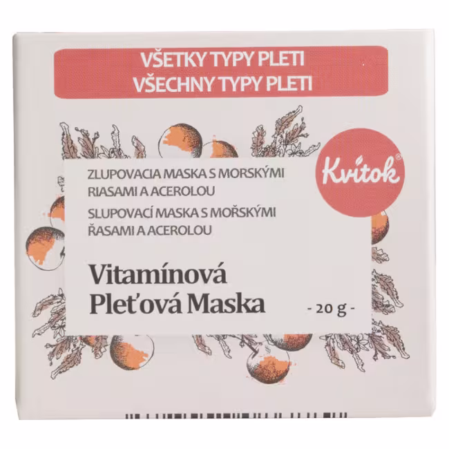 KVITOK Zlupovacia maska s acerolou Vitamínová 20 g