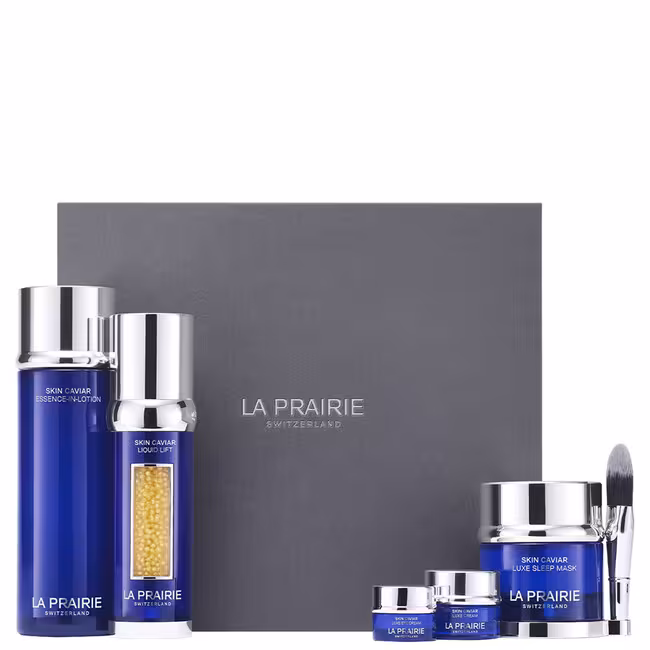 La Prairie Skin Caviar kazeta, Lifting and Firming Ritual - Skin Caviar Essence in Lotion 150 ml + Skin Caviar Liquid Lift 50 ml + Sk