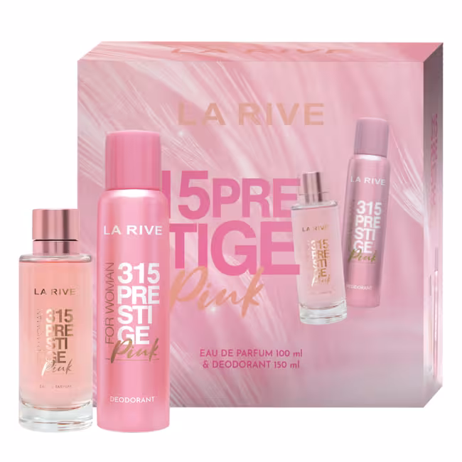 La Rive 315 Prestige Pink - EDP 100 ml + dezodorant v spreji 150 ml