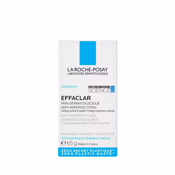La Roche Posay Tuhé mydlo Effaclar (Anti-Imperfections Dermatological Bar) 65 g