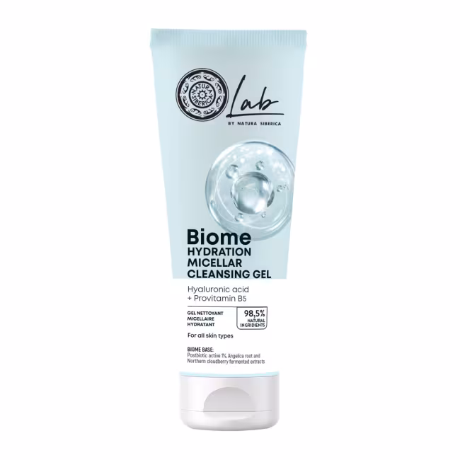 Natura Siberica Micelárny čistiaci gél Hydration (Micellar Cleansing Gel) 140 ml