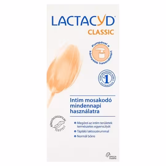 LACTACYD Emulzia pre intímnu hygienu - Classic pump 200ml
