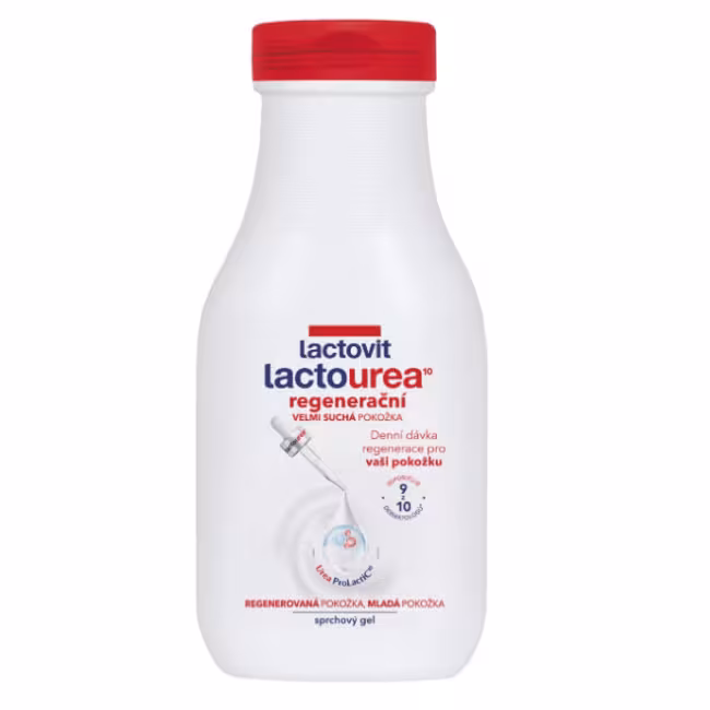 LACTOVIT Sprchový gél Lactourea - regeneračný 700ml