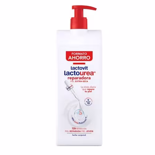 LACTOVIT Telové mlieko Lactourea - regeneračný - Veľmi suchá pokožka 800ml