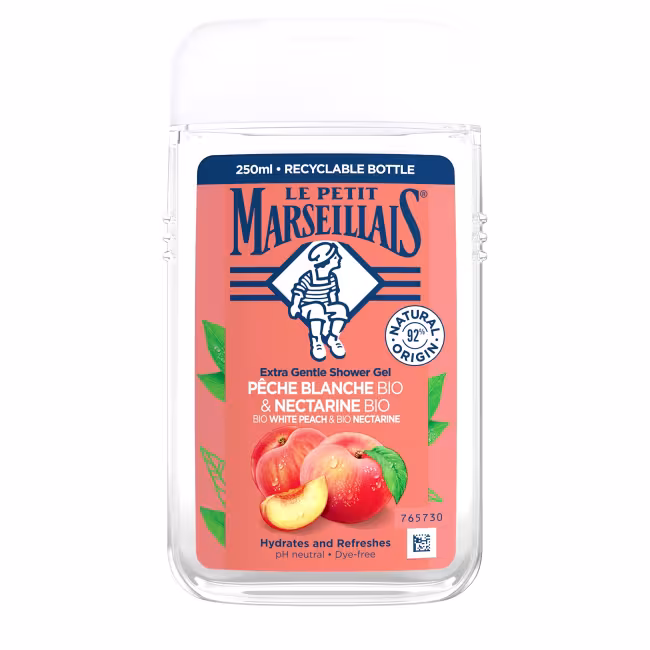 Le Petit Marseillais Le Petit Marseillais sprchový gél Biela Broskyňa & Bio Nektárinka 250 ml