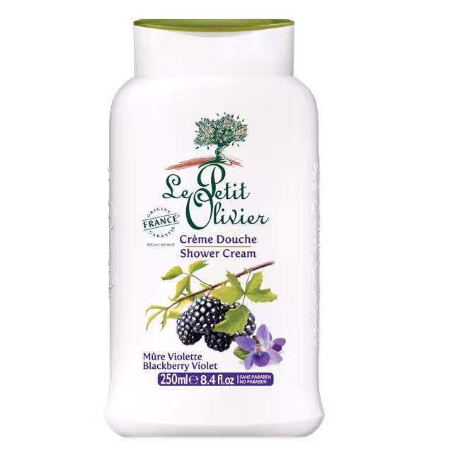 Le Petit Olivier Sprchový krém 250ml - Ostružina a fialka
