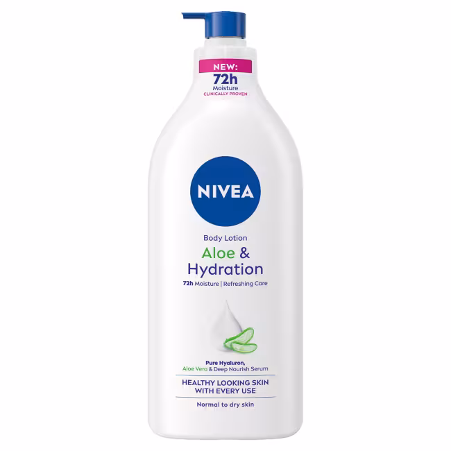 Nivea Ľahké telové mlieko Aloe Hydration (Body Lotion) 625 ml