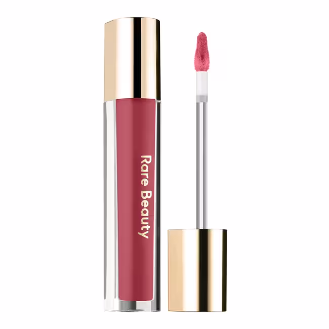 Rare Beauty Balzam na pery Stay Vulnerable Glossy (Glossy Lip Balm) 3,8 ml Nearly Mauve