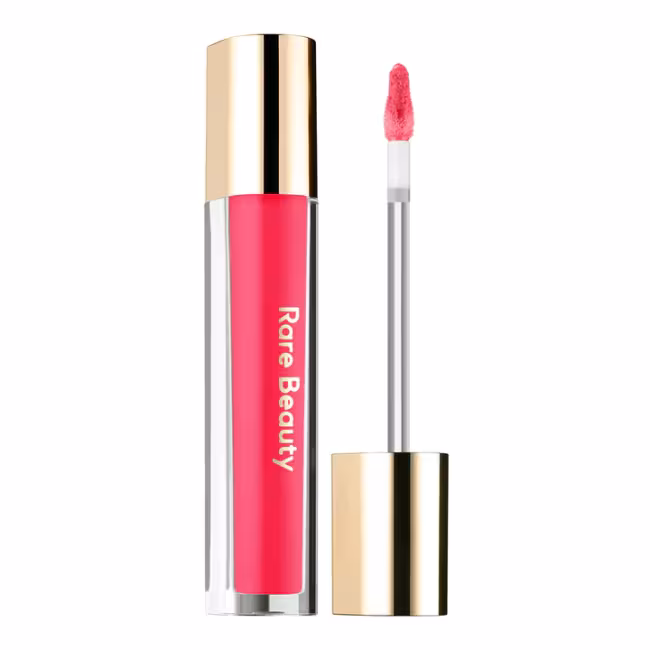Rare Beauty Balzam na pery Stay Vulnerable Glossy (Glossy Lip Balm) 3,8 ml Nearly Rose