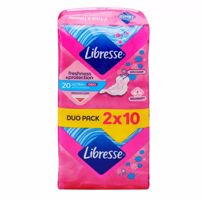LIBRESSE Ultratenké vložky - Freshness &amp; Protection 20ks