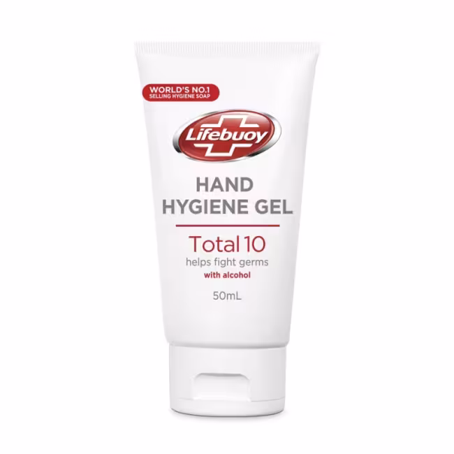 LIFEBUOY Čistiaci gél na ruky 65% alkoholu (bezoplachový) 50ml