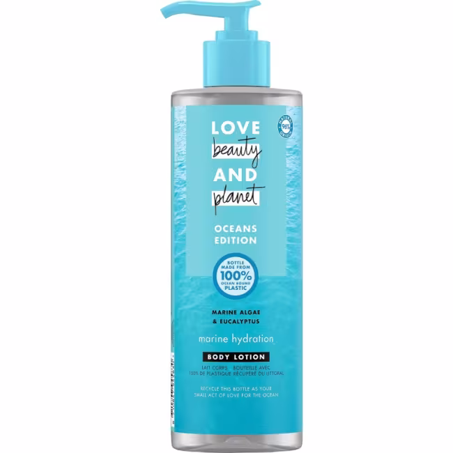 LOVE BEAUTY &amp; PLANET Telové mlieko Vegan - Marine hydratation 400ml