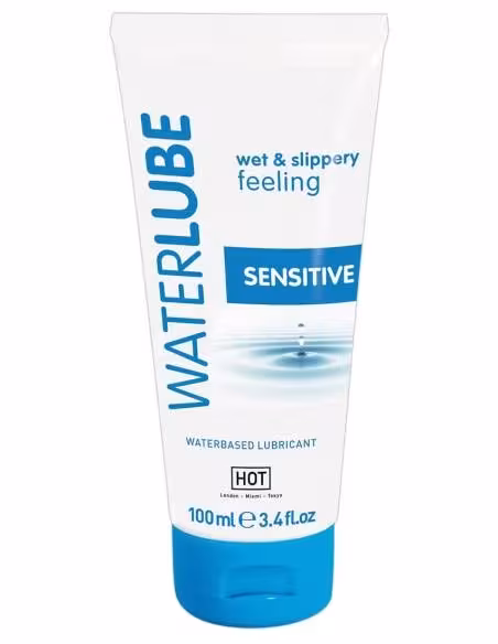 HOT - lubrikant na vodnej báze - sensitive - 100 ml
