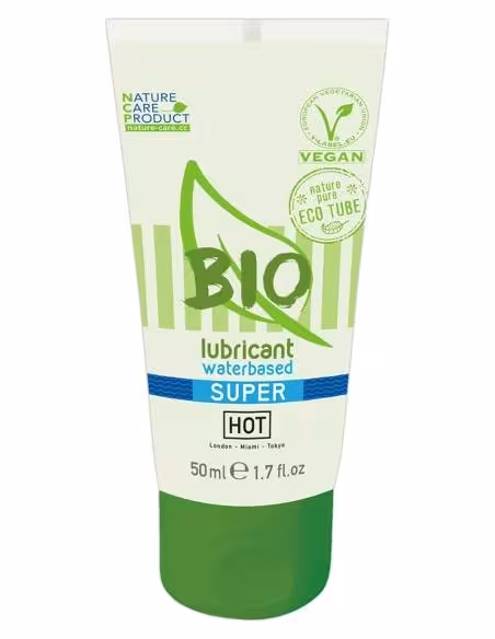 HOT Bio Super - lubrikant na vodnej báze - vegánsky - 50ml