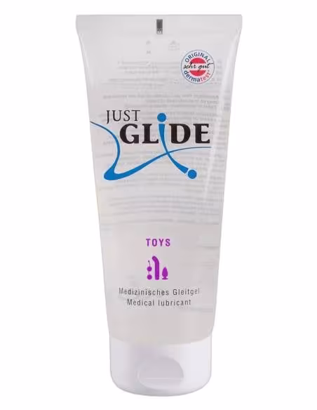 Just Glide - lubrikant na hračky - vodný základ - 200 ml
