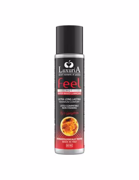 LuxuriA Feel Hot - lubrikant s hrejivým efektom - 60 ml