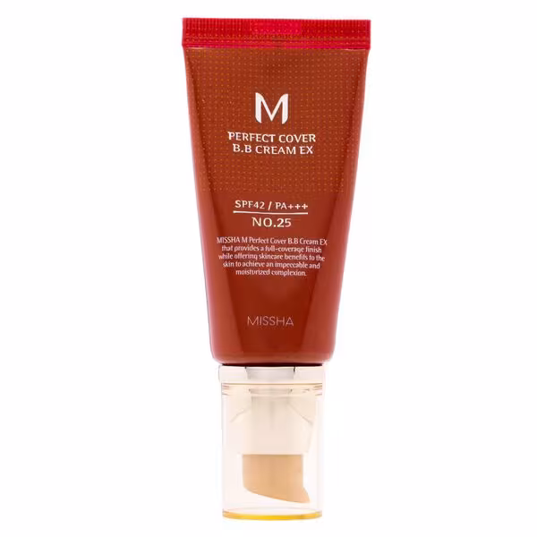 Missha BB krém SPF 42 Perfect Cover (BB Cream Ex) 50 ml 25 Warm Beige