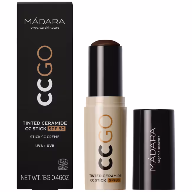 MÁDARA Tónovacia tyčinka SPF 30 CC GO Tinted Ceramide CC Stick 13 g 100 Mocha