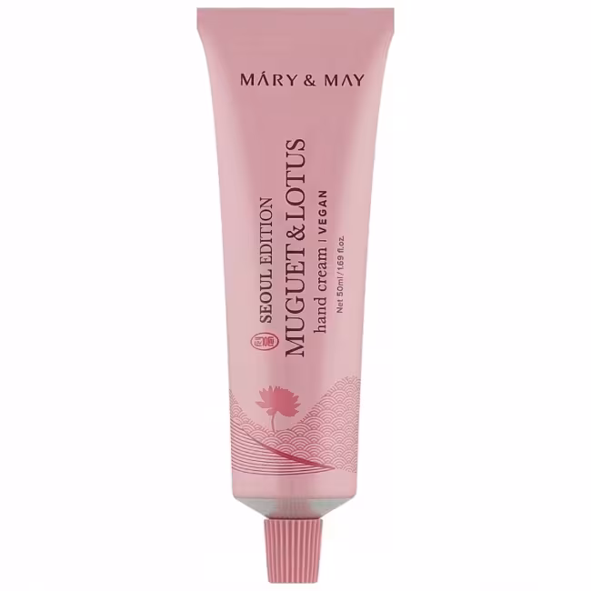 MARY & MAY Krém na ruky Muguet & Lotus Hand Cream 50 ml