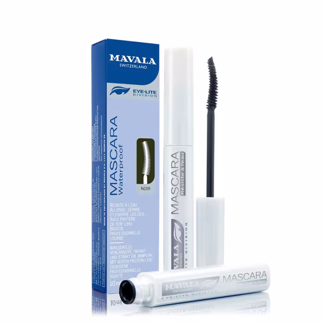 Mavala Mascara Waterproof maskara 10 ml, Black vodoodolná
