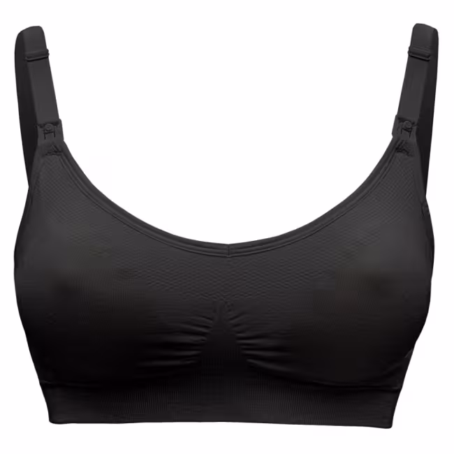 MEDELA Ultra tehotenská a dojčiaca podprsenka Keep Cool™ M čierna 1 ks