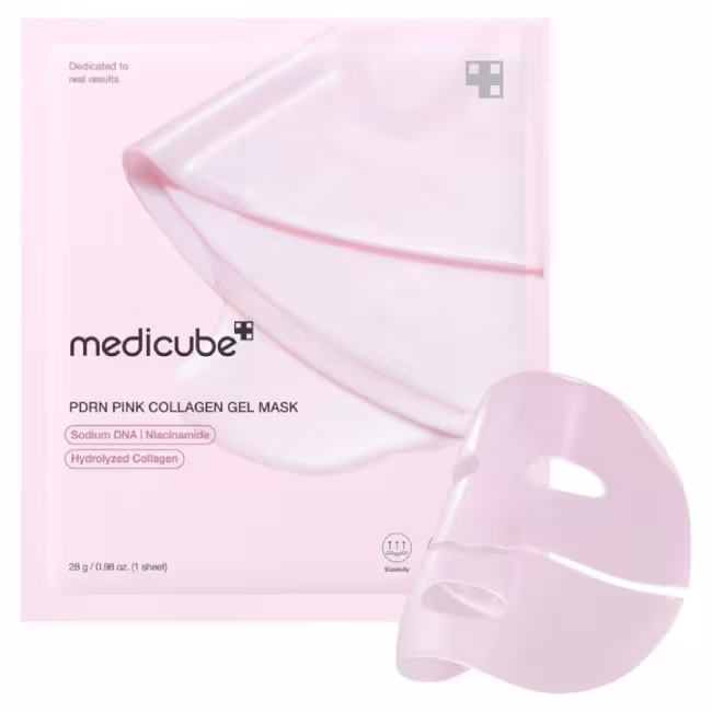 MEDICUBE PDRN Collagen Spevňujúca hydrogélová maska ​​na tvár 28 g