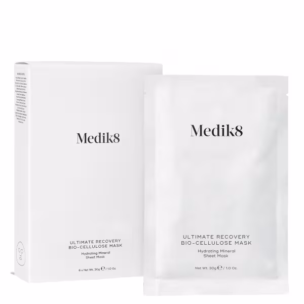 Medik8 Obnovujúca pleťová maska Ultimate Recovery (Bio Cellulose Mask) 6 ks