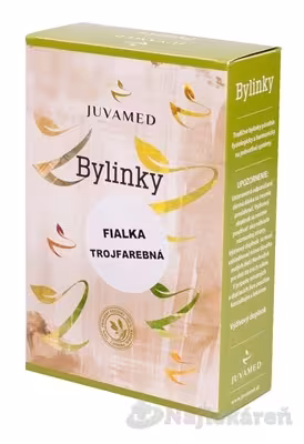 JUVAMED Fialka Trojfarebná bylinný čaj sypaný 40 g
