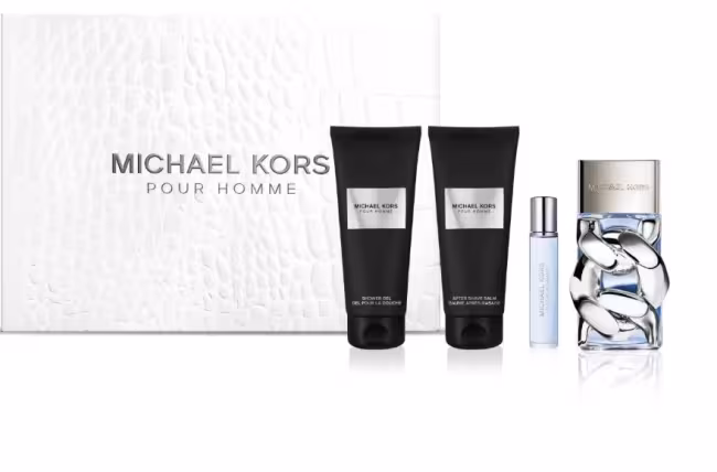 Michael Kors Michael Kors Pour Homme - EDP 100 ml + balzam po holení 100 ml + sprchový gél 100 ml + EDP 10 ml