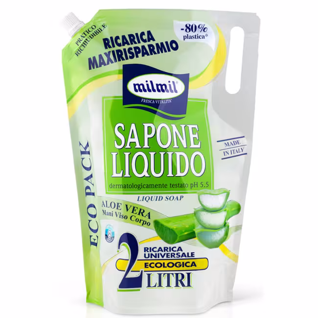 MILMIL Aloe vera tekuté mydlo 2l