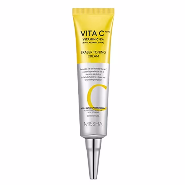 MISSHA Rozjasňujúci pleťový krém Anti-Age Vita C Plus 30 ml
