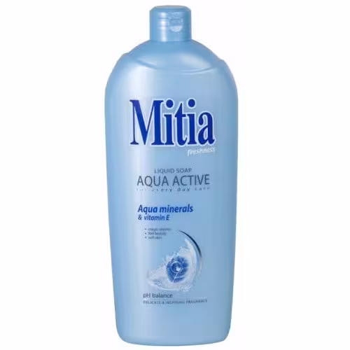 Mitia Tekuté mydlo náplň Aqua Active 1000ml