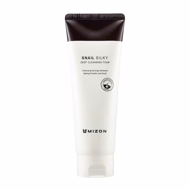 Mizon Denná čistiaca tvárová pena Snail Silky (Deep Cleansing Foam) 150 ml