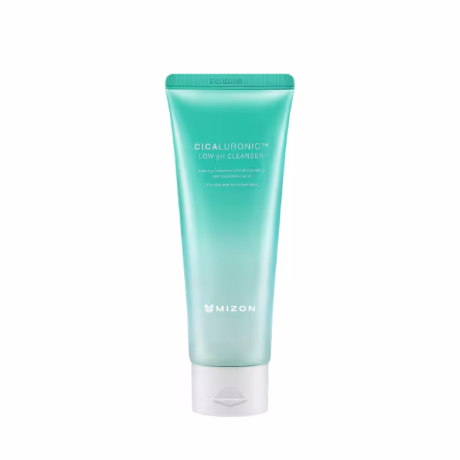 Mizon Hydratačná čistiaca pena pre suchú a citlivú pleť Cicaluronic (Low Ph Cleansing Foam) 120 ml
