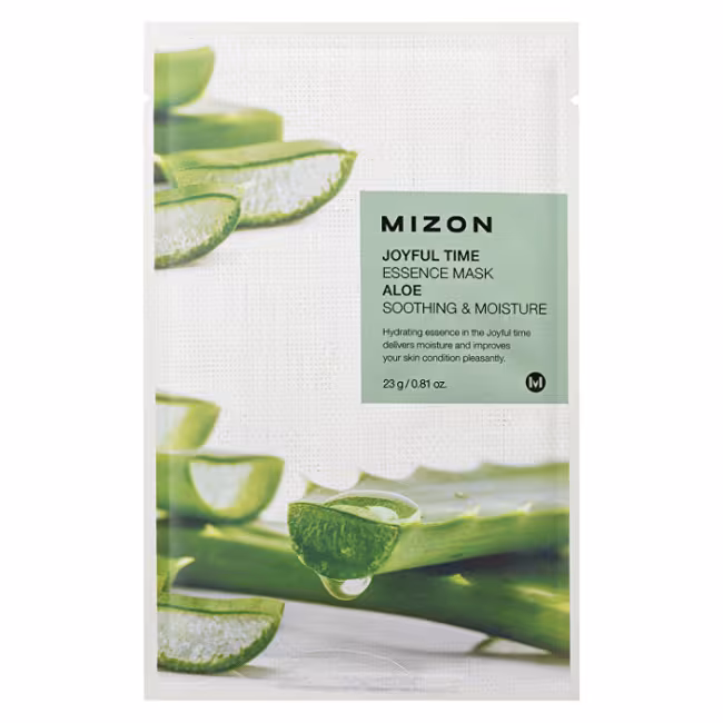 MIZON Joyful Time Plátienková 3D maska s aloe vera 23 g