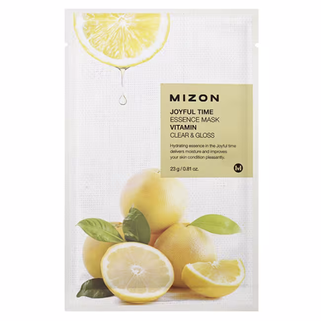MIZON Joyful Time Plátienková 3D maska s vitamínom C 23 g