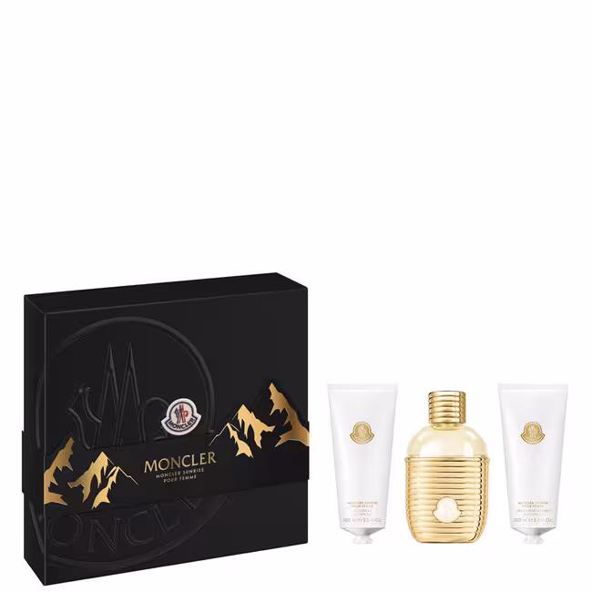 Moncler Pour Femme Sunrise kazeta, EdP 100 ml + SG 100 ml + TM 100 ml
