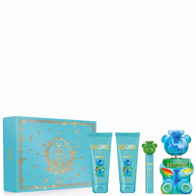 Moschino Toy 2 Yummy kazeta, EdP 100 ml + SG 100 ml + TM 100 ml + pero 10 ml