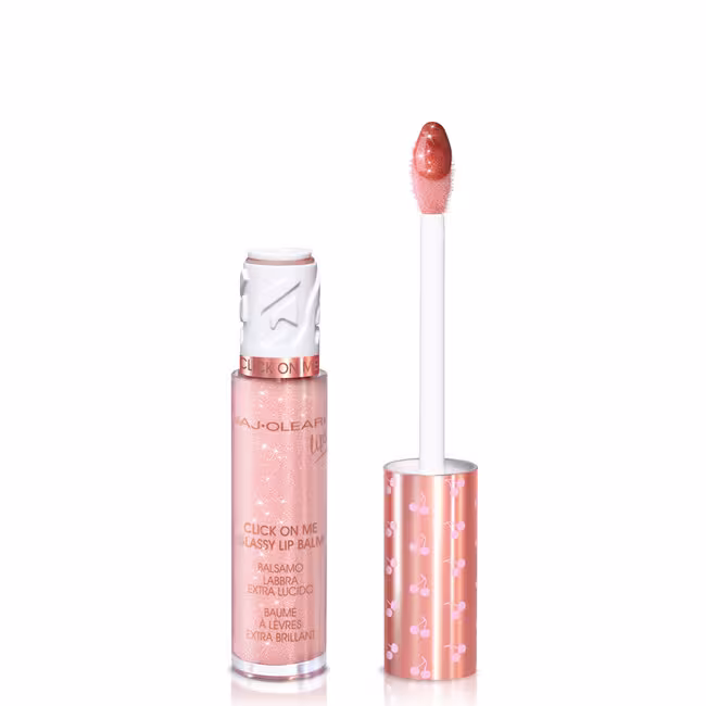 Naj Oleari Click on Me Glassy Lip Balm lesk na pery 6 ml, 01 Pearly Nude