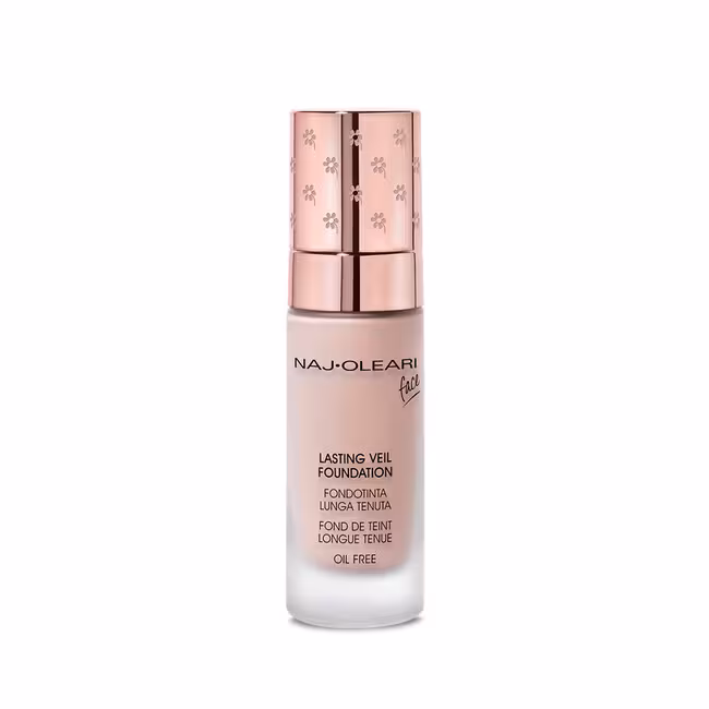 Naj Oleari Lasting Veil Foundation make-up 20 ml, 102 Natural Rose