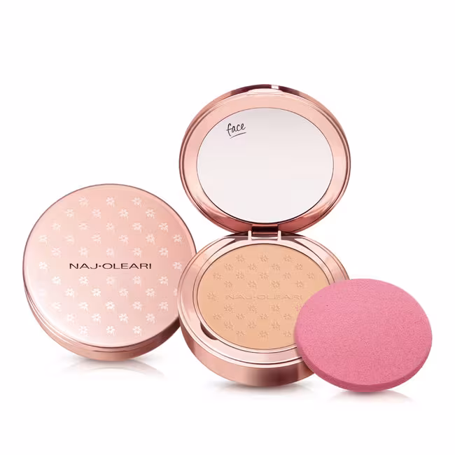 Naj Oleari Silk Feel Wet & Dry Powder Foundation púdrový make-up 9.5 g, 03 Beige