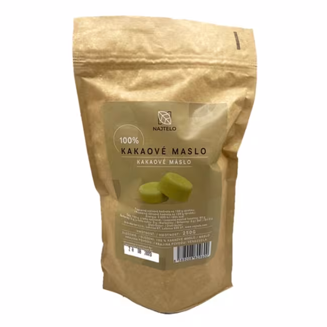 NAJTELO Kakaové maslo 250 g