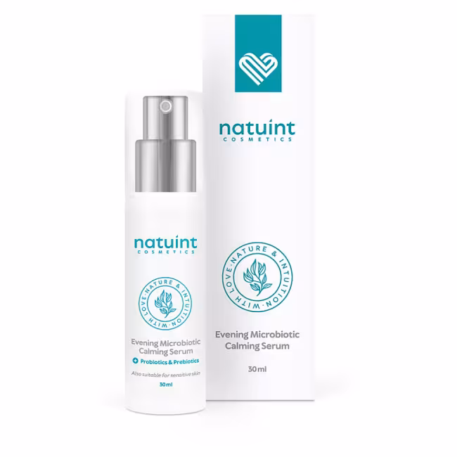 NATUINT COSMETICS Nočné mikrobiotické sérum upokojujúce 30 ml