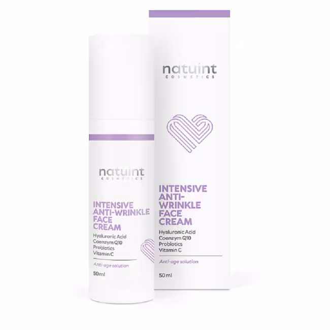 NATUINT COSMETICS Krém proti vráskam s kyselinou hyalurónovou 50 ml