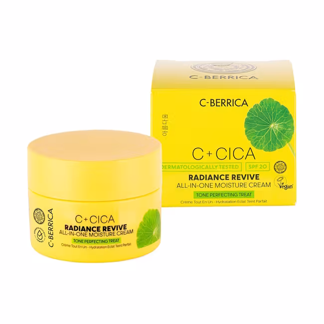 NATURA SIBERICA CICA C-BERRICA All in One hydratačný pleťový krém Radiance Revive 50 ml