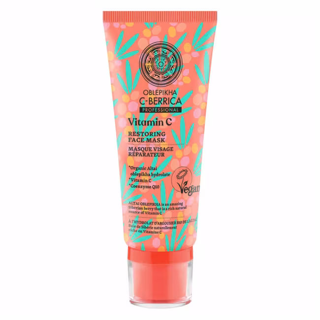 NATURA SIBERICA Oblepikha C-Berrica Obnovujúca pleťová maska 100 ml